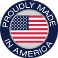 Proudly made in the U.S.A.