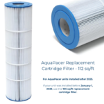 AquaPacer Replacement Cartridge Filter - 112 sq/ft